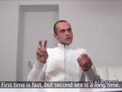 Busty Milf female agent bangs in doggy style