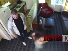 Experienced cock wrangler deep throating a massive dong